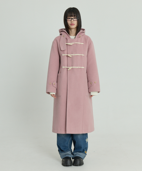 WaiKei（ワイケイ）の「オーバーサイズダッフルロングコートピンク（チェスターコート・レディース・その他・1/2）」の9枚目の写真