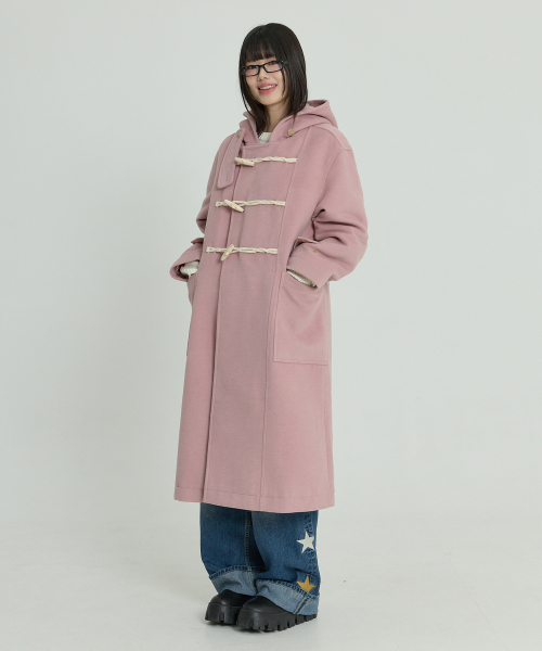 WaiKei（ワイケイ）の「オーバーサイズダッフルロングコートピンク（チェスターコート・レディース・その他・1/2）」の10枚目の写真