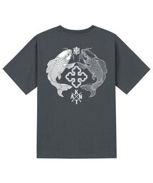 KTG0107 ヨンムン 半袖Tシャツ - グレー
