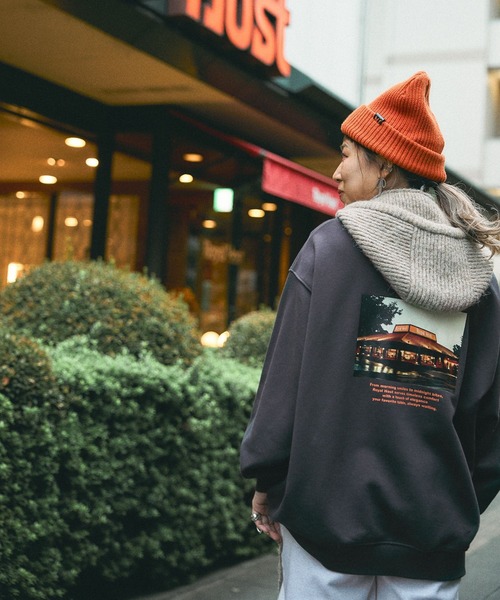 LEPSIM（レプシィム）の「【Royal Host】フォトアソートスウェット　608851（スウェット・レディース・ブラック/ピンク/ネイビー/チャコールグレー・FREE）」の9枚目の写真