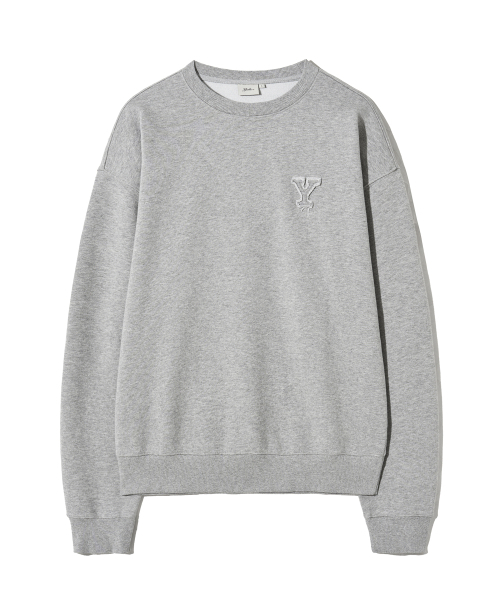 YALE(イェール)の「Yロゴアプリケスウェットシャツ グレー(スウェット・レディース・その他・SMALL/MEDIUM/LARGE/X-LARGE)」の1枚目の写真