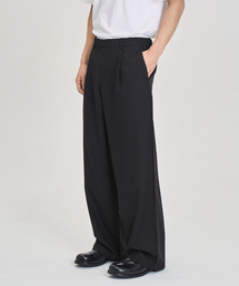 PRAIRIE（プレリー）の「エアフローオーバーサイズスラックス (ブラック)（スラックス）」