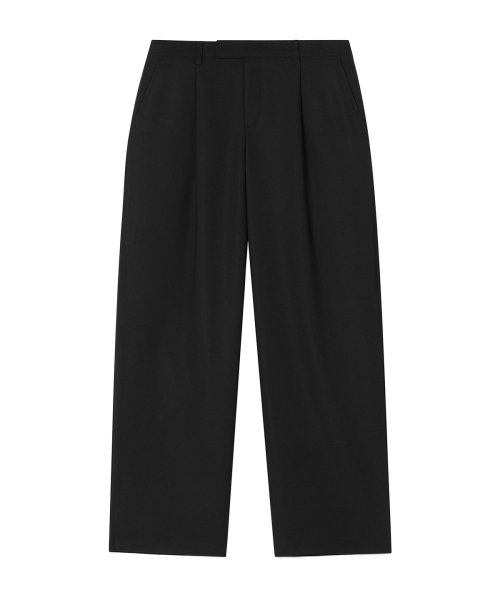 PRAIRIE(KR)(プレーリー)の「エアフローオーバーサイズスラックス (ブラック)(スラックス・メンズ・ブラック・SMALL/MEDIUM/LARGE)」の3枚目の写真