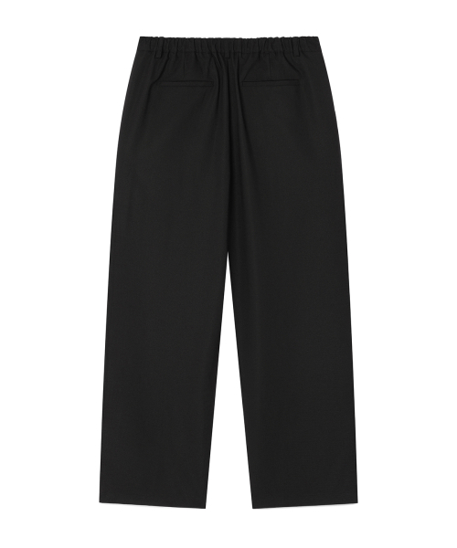 PRAIRIE(KR)(プレーリー)の「エアフローオーバーサイズスラックス (ブラック)(スラックス・メンズ・ブラック・SMALL/MEDIUM/LARGE)」の2枚目の写真