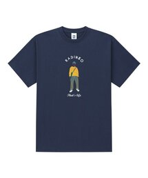 ライフネイビー 半袖Tシャツ