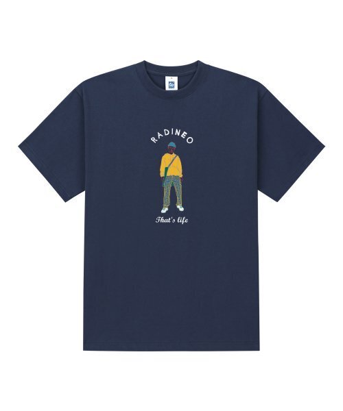 RADINEO(ラディネオ)の「ライフネイビー 半袖Tシャツ(Tシャツ/カットソー・メンズ・その他・LARGE/MEDIUM/SMALL/X-LARGE)」の1枚目の写真