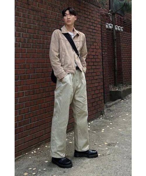 DECET（デケト）の「Dawn 2Pleats Wide Pants DCPT007LightBeige（デニムパンツ・レディース・その他・32/30/26/28）」の18枚目の写真