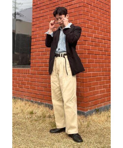 DECET（デケト）の「Dawn 2Pleats Wide Pants DCPT007LightBeige（デニムパンツ・レディース・その他・32/30/26/28）」の16枚目の写真