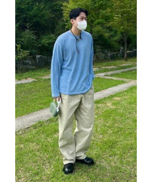DECET（デケト）の「Dawn 2Pleats Wide Pants DCPT007LightBeige（デニムパンツ・レディース・その他・32/30/26/28）」の11枚目の写真