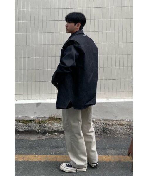 DECET（デケト）の「Dawn 2Pleats Wide Pants DCPT007LightBeige（デニムパンツ・レディース・その他・32/30/26/28）」の10枚目の写真