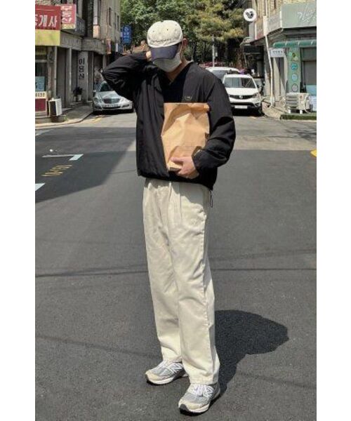 DECET（デケト）の「Dawn 2Pleats Wide Pants DCPT007LightBeige（デニムパンツ・レディース・その他・32/30/26/28）」の6枚目の写真