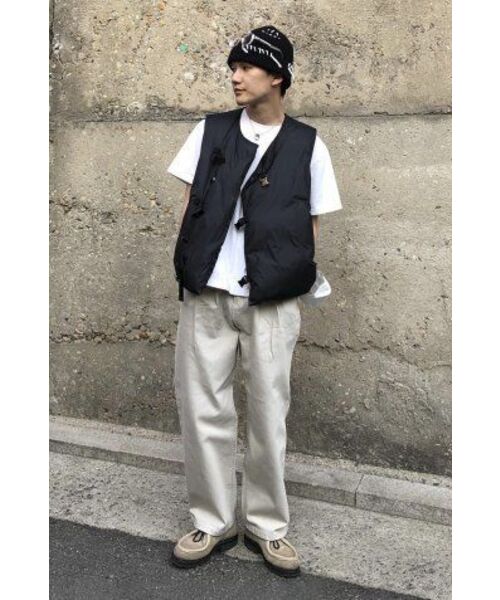 DECET（デケト）の「Dawn 2Pleats Wide Pants DCPT007LightBeige（デニムパンツ・レディース・その他・32/30/26/28）」の5枚目の写真