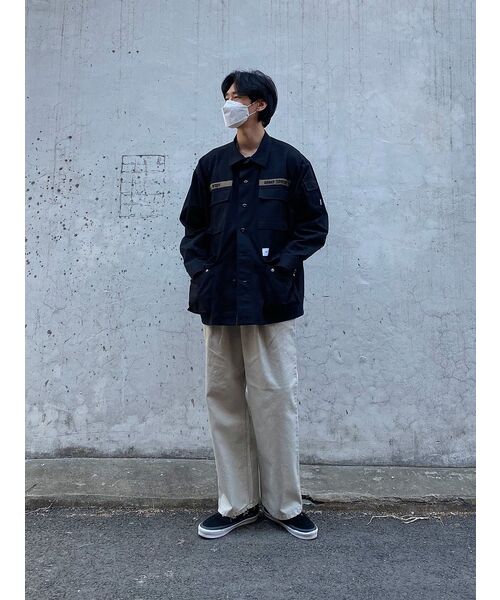 DECET（デケト）の「Dawn 2Pleats Wide Pants DCPT007LightBeige（デニムパンツ・レディース・その他・32/30/26/28）」の4枚目の写真