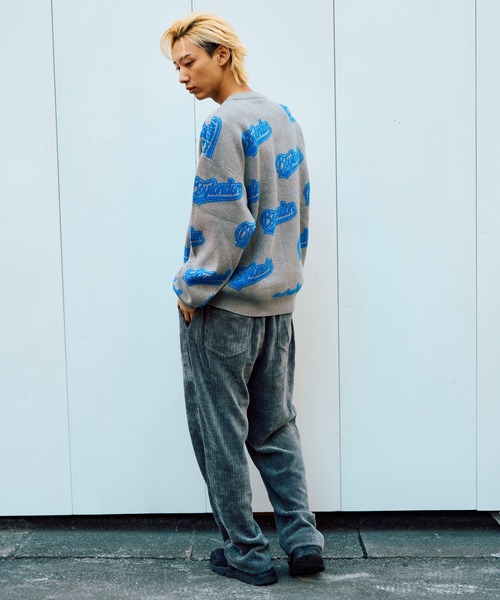 BOY LONDON(ボーイロンドン)の「【BOY LONDON】BOY EMBROIDERY CORDUROY PANTS(その他パンツ・メンズ・グレー・SMALL/MEDIUM/LARGE)」の3枚目の写真
