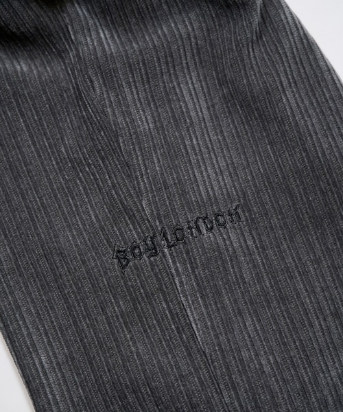 BOY LONDON(ボーイロンドン)の「【BOY LONDON】BOY EMBROIDERY CORDUROY PANTS(その他パンツ・メンズ・グレー・SMALL/MEDIUM/LARGE)」の8枚目の写真