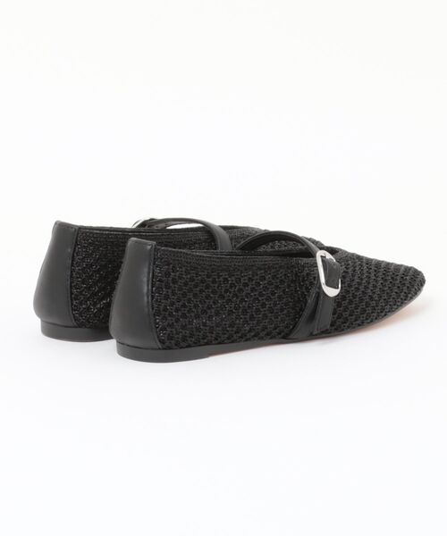 STEVE MADDEN(スティーブマデン)の「編み込みメリージェーン/S.MADDEN GAYLA-XS(パンプス・レディース・ブラック・23.0cm/23.5cm/23.5-24/24.0cm/24.5cm/22.5cm)」の2枚目の写真