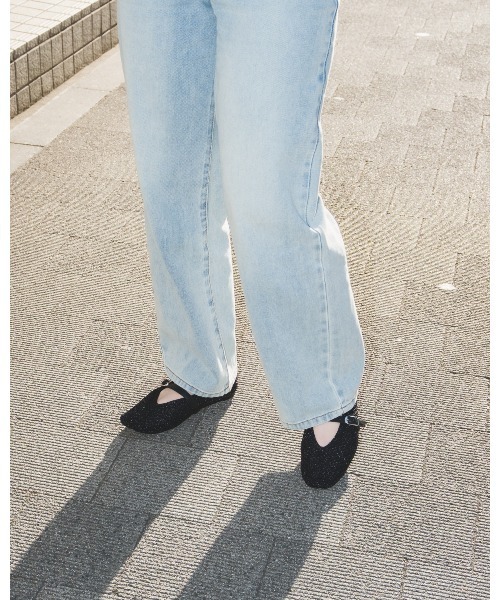 STEVE MADDEN(スティーブマデン)の「編み込みメリージェーン/S.MADDEN GAYLA-XS(パンプス・レディース・ブラック・23.0cm/23.5cm/23.5-24/24.0cm/24.5cm/22.5cm)」の5枚目の写真