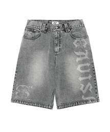 Cavish（カビシ）の「OVERDYED DENIM SHORTS GREY(CV2FMUD161A)（その他パンツ）」