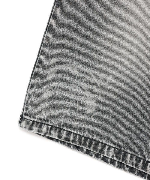 Cavish(カビシ)の「OVERDYED DENIM SHORTS GREY(CV2FMUD161A)(その他パンツ・レディース・グレー・MEDIUM/LARGE)」の5枚目の写真