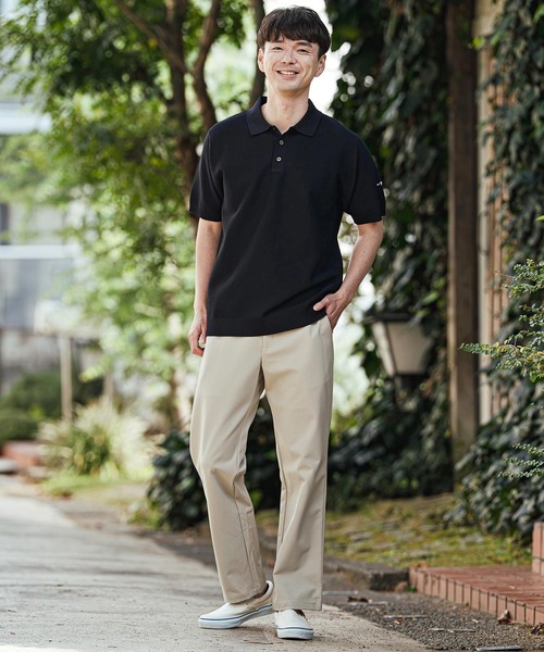 CALL&RESPONSE(コールアンドレスポンス)の「mp14408- ストレッチチノ-NOBIRU パンツ(260-1551-04)(チノパンツ・メンズ・グレイッシュベージュ/ブラック・5/4/2/1)」の8枚目の写真