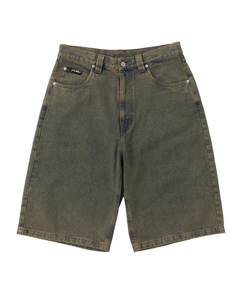 FUBU( フブ)の「FUBU フブ ブランド Denim Short Pants / デニム ショート パンツ(デニムパンツ・メンズ・ブラック/ネイビー/ライトブルー/ブラウン・32/34/38/36)」の2枚目の写真