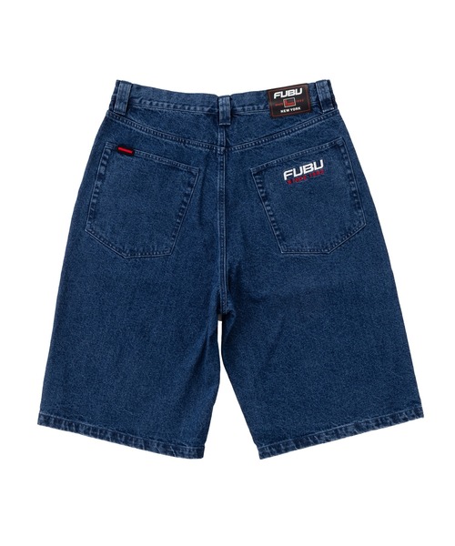 FUBU( フブ)の「FUBU フブ ブランド Denim Short Pants / デニム ショート パンツ(デニムパンツ・メンズ・ブラック/ネイビー/ライトブルー/ブラウン・32/34/38/36)」の8枚目の写真
