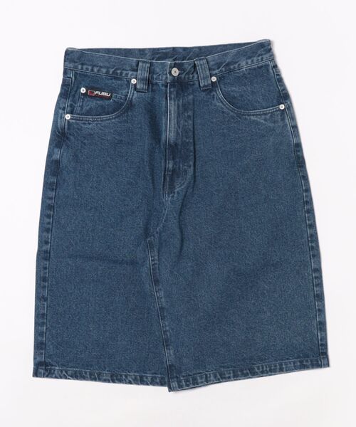 FUBU( フブ)の「FUBU フブ ブランド Denim Short Pants / デニム ショート パンツ(デニムパンツ・メンズ・ブラック/ネイビー/ライトブルー/ブラウン・32/34/38/36)」の6枚目の写真