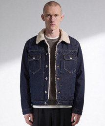 THESTORI（ザ・ストリ）の「ウォッシングデニムシェルパジャケット（ブルー）（デニムジャケット）」