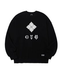 [起毛]EVニューエンブレムオーバーサイズスウェット