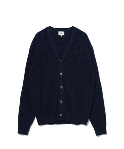 BRUMAN(ブルーマン)の「Heavy Cotton Cardigan (Navy)(カーディガン/ボレロ・メンズ・その他・MEDIUM/LARGE)」の1枚目の写真