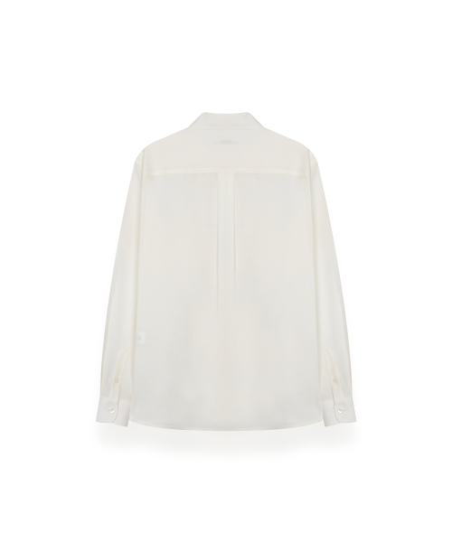 R-4(アールフォー)の「R-0047 / LUSTER LINEN SHIRTS(WHITE)(シャツ/ブラウス・メンズ・ホワイト・MEDIUM/LARGE)」の2枚目の写真