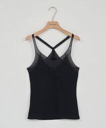 SHENERY | シアードッキングキャミソール(キャミソール)