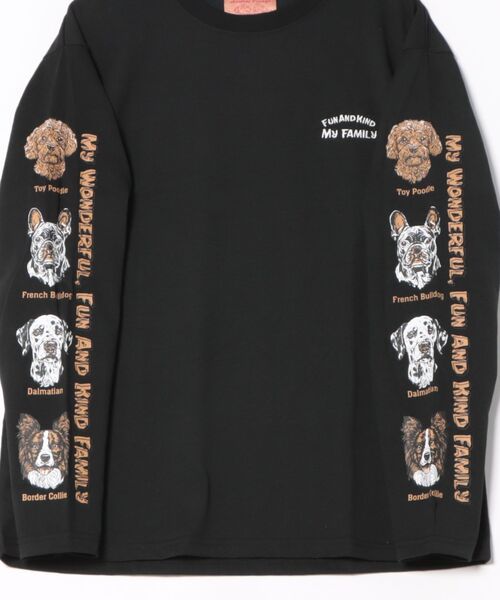 CORISCO(コリスコ)の「アニマルフェイス袖プリントロンTEE(M1)(Tシャツ/カットソー・メンズ・オートミール/キナリ/ホワイト系1/ホワイト系2/ブラック系1/ブラック系2/グレー系1/グレー系2・MEDIUM/LARGE/X-LARGE)」の11枚目の写真