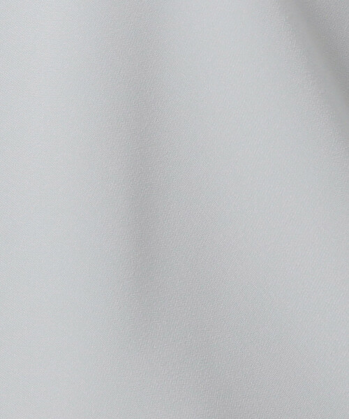 COMME CA（コムサ）の「プルエラバックサテン シャツ（シャツ/ブラウス・レディース・ブラック/オフホワイト・11号/9号）」の10枚目の写真