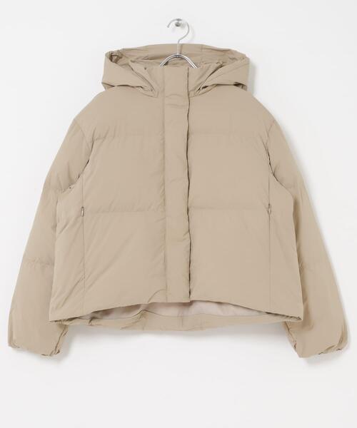 URBAN RESEARCH ROSSO WOMEN（アーバンリサーチ　ロッソ）の「FRENCH DOWNショートダウンコート（ダウンジャケット/コート・レディース・ブラック/ライトベージュ/ブラウン・36/38）」の7枚目の写真