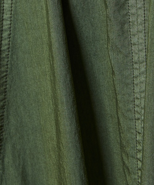 DOUBLE STANDARD CLOTHING（ダブルスタンダードクロージング）の「ツーバスダイドニット カーゴワンピース（ワンピース・レディース・カーキ/ベージュ・38/36）」の12枚目の写真