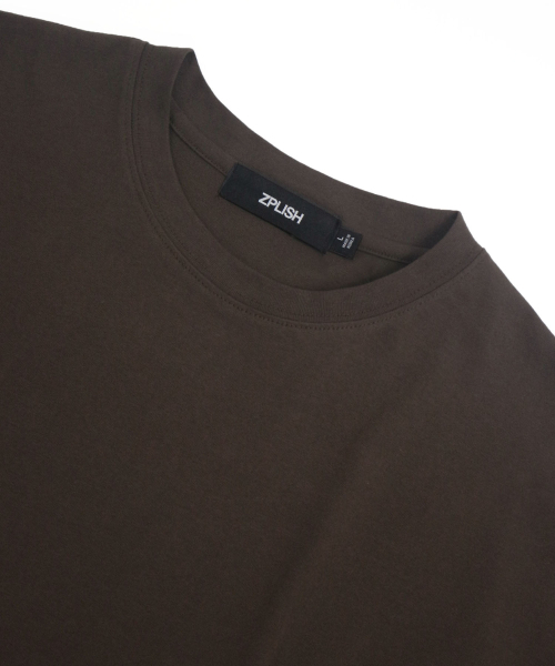 ZPLISH(ジプリシュ)の「ペットシルケットTシャツ ブラウン(Tシャツ/カットソー・メンズ・その他・MEDIUM/LARGE)」の2枚目の写真