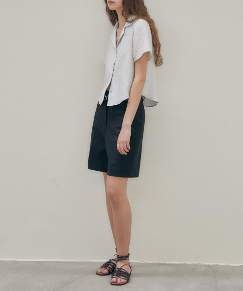 THEMARGOT(ザマルゴット)の「ビスコースバミューダハーフパンツ_black(その他パンツ・レディース・その他・SMALL/MEDIUM)」の3枚目の写真