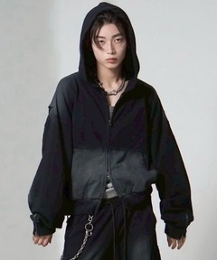 s*a様 「完売品」ANDER HUNK ダブルジップパーカー ANDER HUNK パーカー Grafiti Double Zip-up Parker / グラフティ