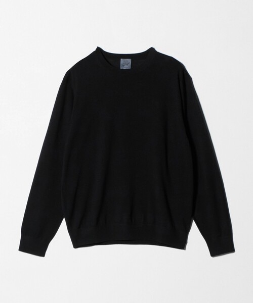 UNITED ARROWS GOLF(ユナイテッドアローズゴルフ)の「ハイゲージ クルーネック ニット(ニット/セーター・メンズ・ネイビー/ブラック/ダークグレー・M/L/XL)」の1枚目の写真