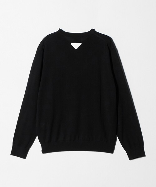 UNITED ARROWS GOLF(ユナイテッドアローズゴルフ)の「ハイゲージ クルーネック ニット(ニット/セーター・メンズ・ネイビー/ブラック/ダークグレー・M/L/XL)」の8枚目の写真