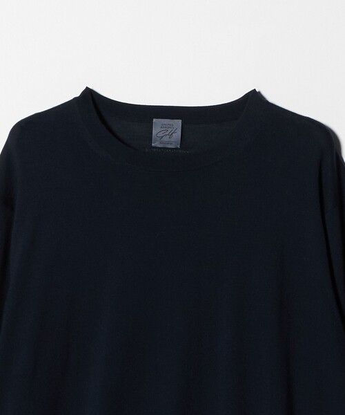 UNITED ARROWS GOLF(ユナイテッドアローズゴルフ)の「ハイゲージ クルーネック ニット(ニット/セーター・メンズ・ネイビー/ブラック/ダークグレー・M/L/XL)」の11枚目の写真