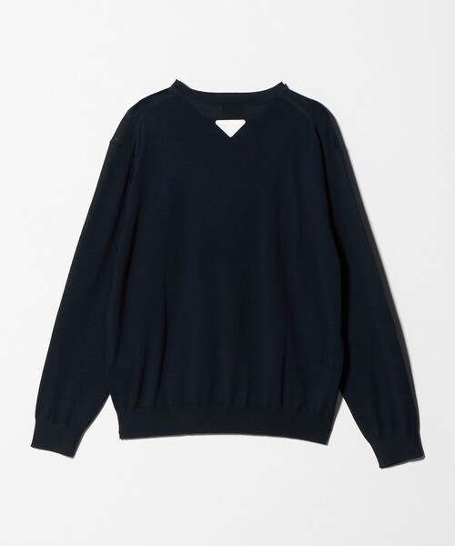 UNITED ARROWS GOLF(ユナイテッドアローズゴルフ)の「ハイゲージ クルーネック ニット(ニット/セーター・メンズ・ネイビー/ブラック/ダークグレー・M/L/XL)」の12枚目の写真