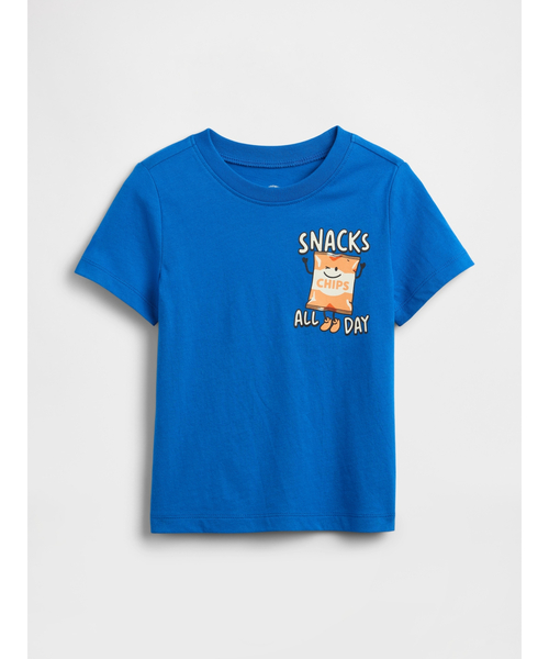 GAP(ギャップ)の「babyGap グラフィックTシャツ(Tシャツ/カットソー・キッズ・グレー/ブルー/オフホワイト/ベージュ/イエロー/グリーン・80cm/90cm/95cm/100cm/105cm/110cm)」の5枚目の写真