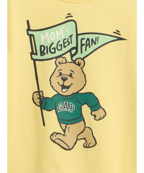 GAP(ギャップ)の「babyGap グラフィックTシャツ(Tシャツ/カットソー・キッズ・グレー/ブルー/オフホワイト/ベージュ/イエロー/グリーン・80cm/90cm/95cm/100cm/105cm/110cm)」の10枚目の写真