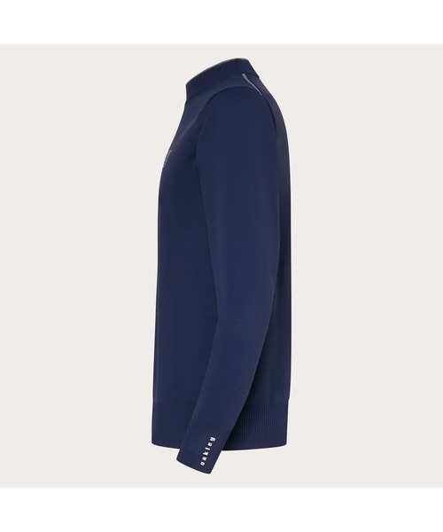 OAKLEY(オークリー)の「オークリーELEVATE LS SWEATER MOCK SHIRT/ゴルフ/モックネックシャツ/ゴルフシャツ/セーター/レディース/OAKLEY(その他トップス・レディース・ネイビー/ブルー系その他/ホワイト/ブラック・L/M/XS/S)」の21枚目の写真