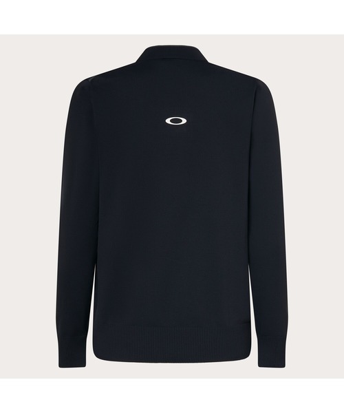 OAKLEY(オークリー)の「オークリーELEVATE LS SWEATER MOCK SHIRT/ゴルフ/モックネックシャツ/ゴルフシャツ/セーター/レディース/OAKLEY(その他トップス・レディース・ネイビー/ブルー系その他/ホワイト/ブラック・L/M/XS/S)」の12枚目の写真