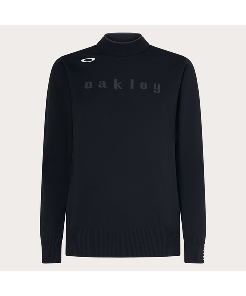 OAKLEY(オークリー)の「オークリーELEVATE LS SWEATER MOCK SHIRT/ゴルフ/モックネックシャツ/ゴルフシャツ/セーター/レディース/OAKLEY(その他トップス・レディース・ネイビー/ブルー系その他/ホワイト/ブラック・L/M/XS/S)」の14枚目の写真