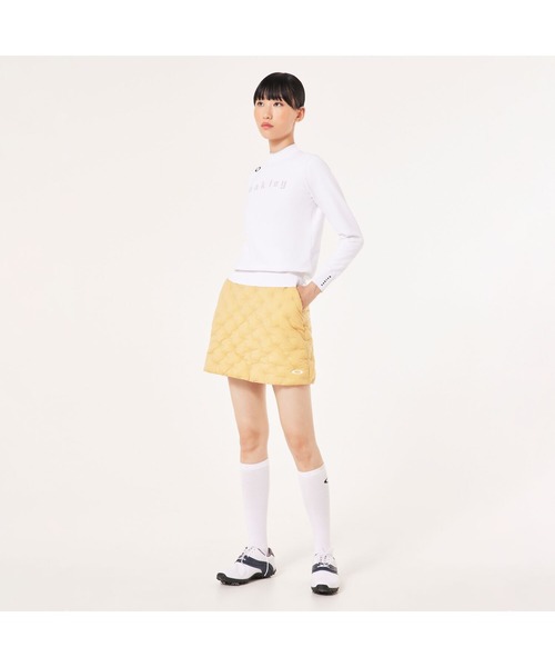 OAKLEY(オークリー)の「オークリーELEVATE LS SWEATER MOCK SHIRT/ゴルフ/モックネックシャツ/ゴルフシャツ/セーター/レディース/OAKLEY(その他トップス・レディース・ネイビー/ブルー系その他/ホワイト/ブラック・L/M/XS/S)」の10枚目の写真