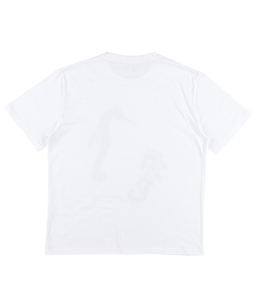 THECOLDESTMOMENT(ザコールデストモーメント)の「TCM sea horse T (white)(Tシャツ/カットソー・レディース・その他・S/M/L/XL)」の5枚目の写真